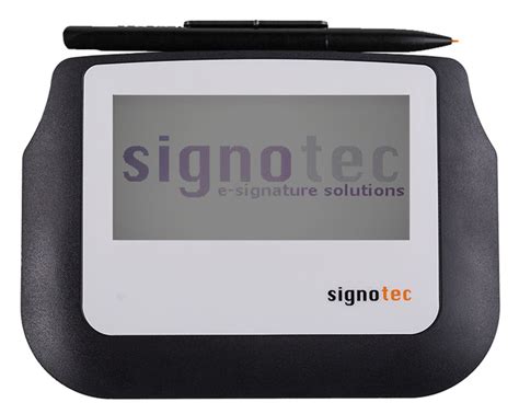 signotec signature pads.